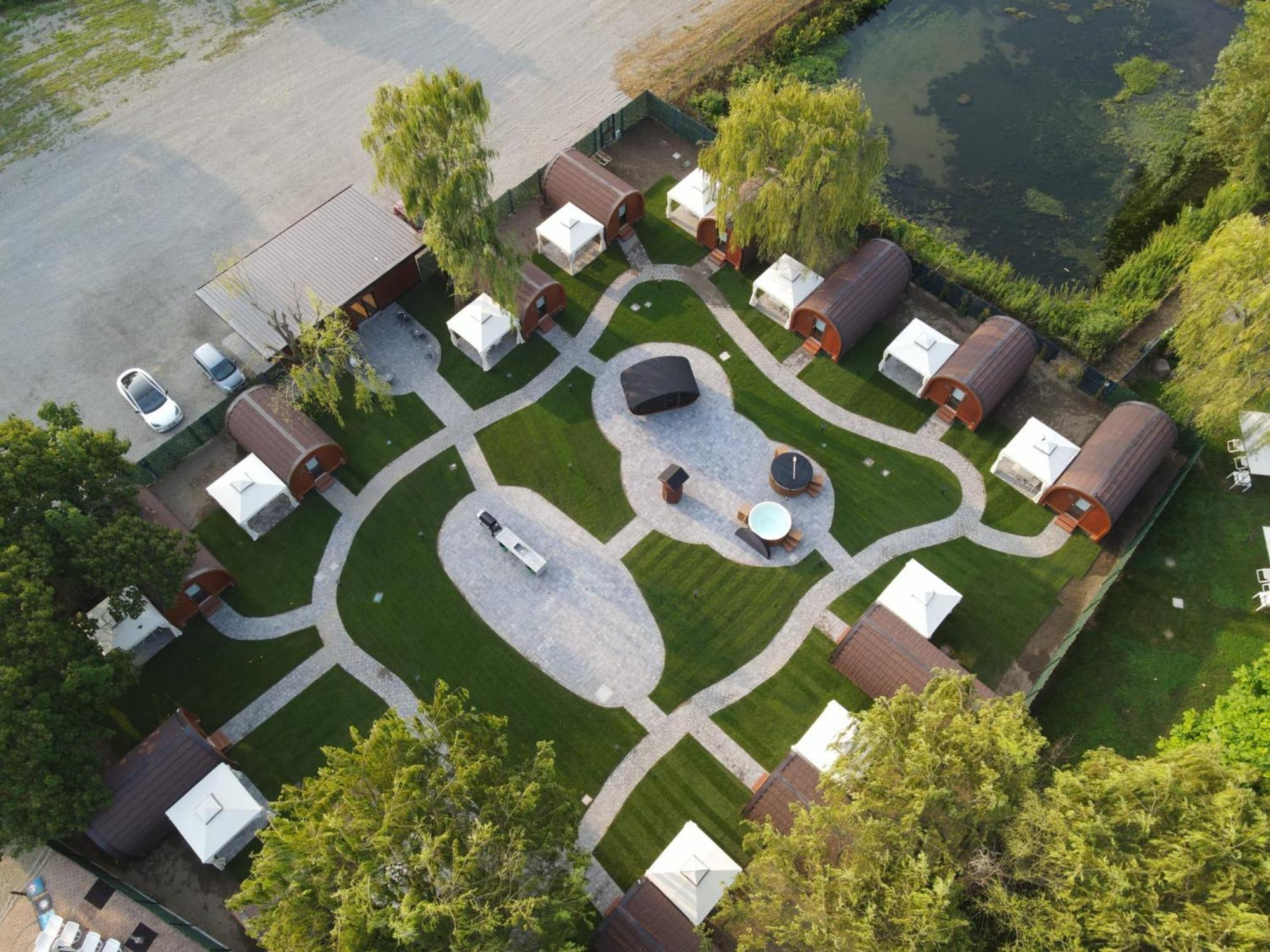 Vicolungo Glamour Lodge & Spa - Free Spa Hot Tub E Sauna Dış mekan fotoğraf